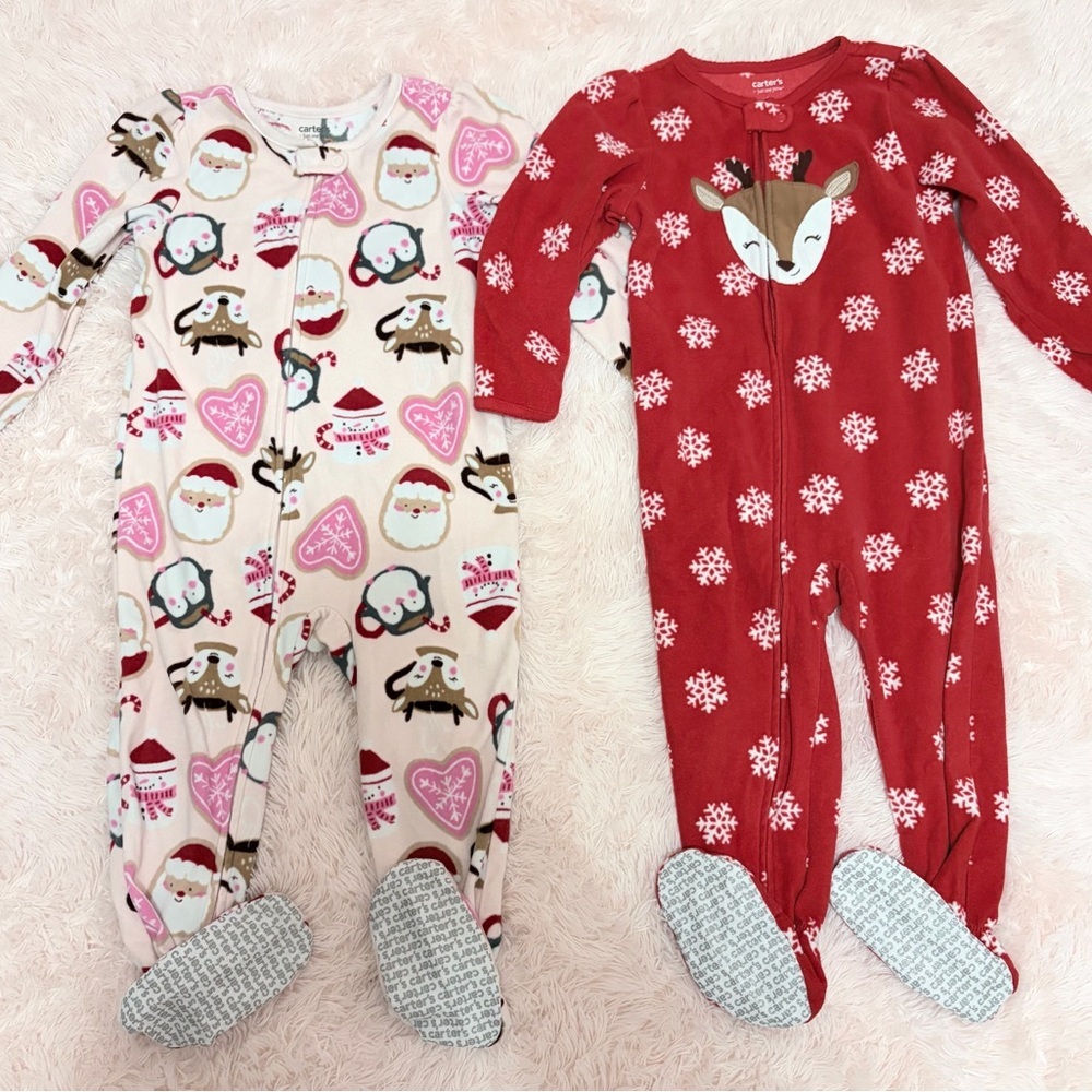 Carter's footie pajamas